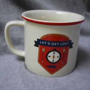 New Now Designs Let's Get Lost Coffee Mug